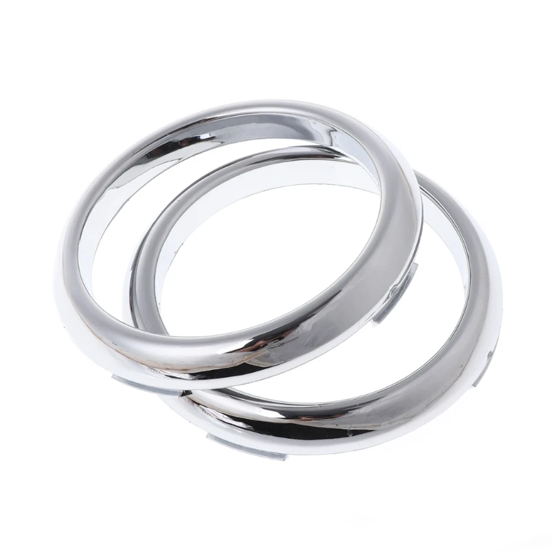 ABS Chrome Front Fog Light Lamp Cover Trim 1 Pair fog lamp frame cover,headlight lamp cover