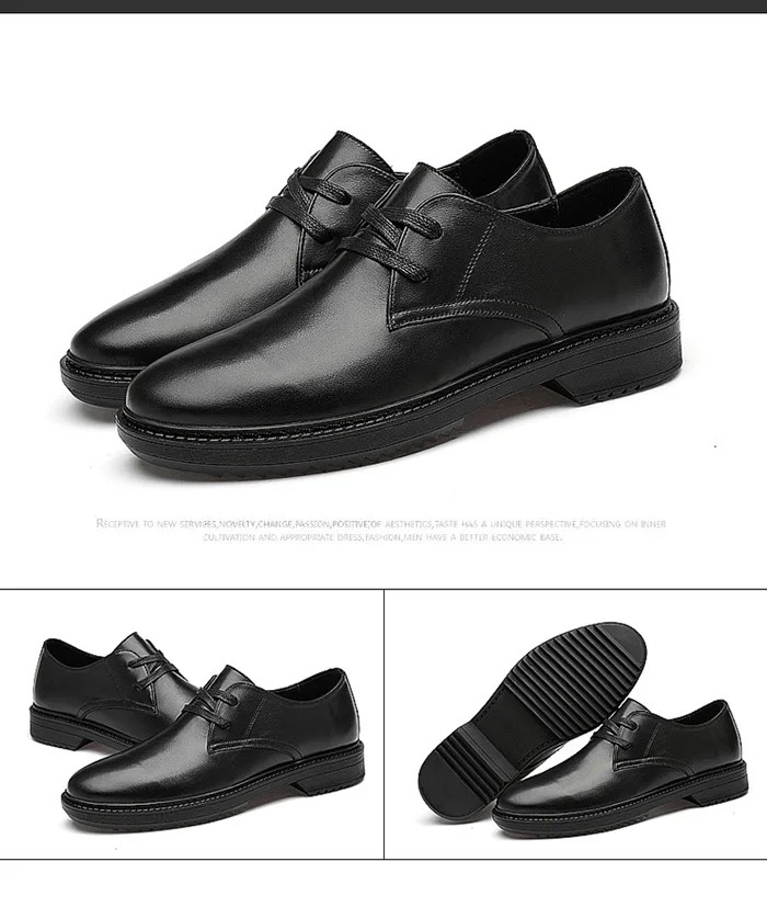 CLAXNEO/Мужская обувь в стиле дерби; модельные туфли из натуральной кожи; Мужская официальная обувь; оксфорды; Мужская Свадебная обувь; большие размеры