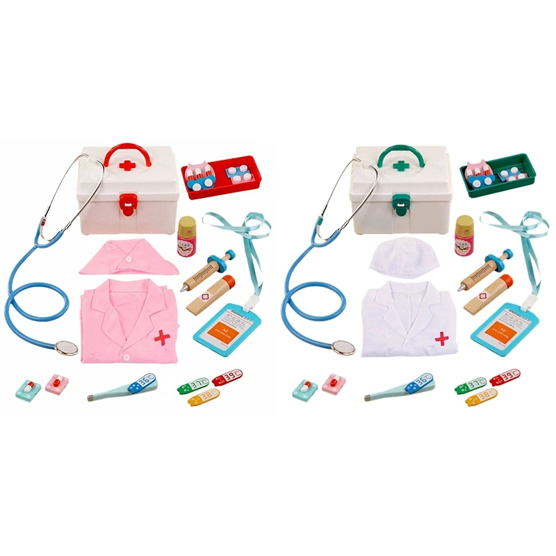 

14-Piece Set of Children Pretending to Be a Kit Role-Playing a 's Doll and Overall Equipment of the