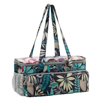 

Small Yarn Storage Bag, Portable Woven Bag, Suitable for Yarn, Crochet and Knitting Needles