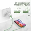 5A câble de chargeur à courant élevé Type C Micro USB cordon de données de charge rapide pour téléphone Android 1.2m/1.8m Silicone liquide ligne Durable ► Photo 3/6