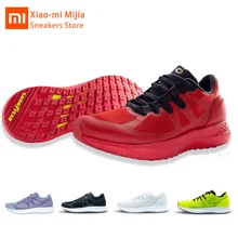 Xiaomi Mijia Amazfit кроссовки для марафона тренировочные кроссовки легкая спортивная обувь дышащая Стабильная поддержка для мужчин и женщин