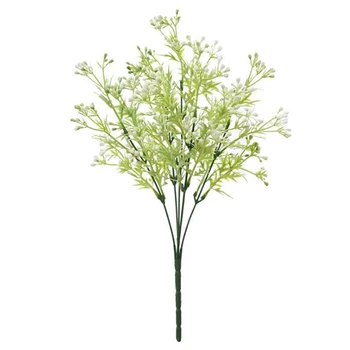

Artificial Shrubs,10 Pcs Simulation Greenery Fake Flowers Faux Plastic Plants Bouquet Wedding Home Garden Decoration
