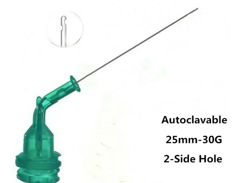 100 Pz Dentale Edta Irrigazione Ago Ultradent Navitip Punte Per Siringa Usa E Getta 30G 25Mm Autoclavabile 2 Fori Laterali Verde