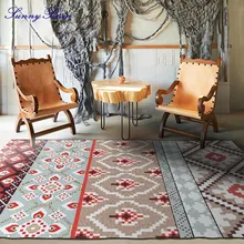 SunnyRain 1-piece богемский ковер для гостиной спальни кухонные Половики ковер