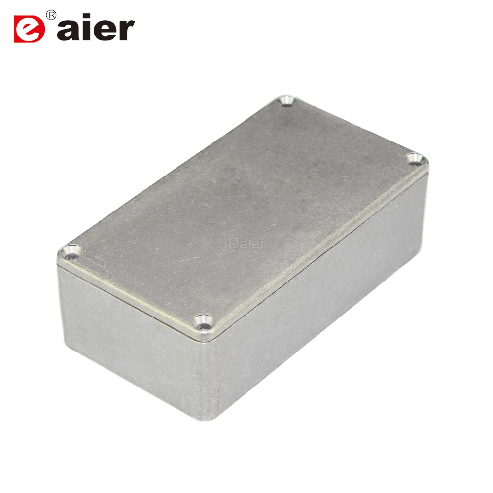 1590N1/125B Aluminum Effects Electric Guitar Pedal Stomp Box 122*66*39.5mm 10PCS