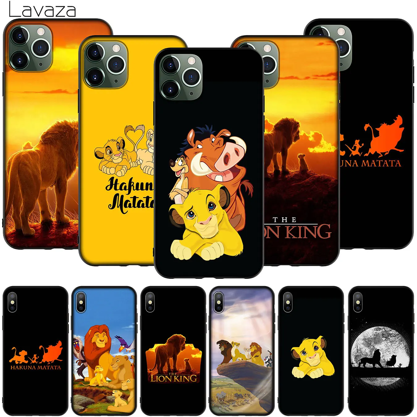 The Lion King Soft Silicone Phone Case for iPhone 11 Pro XR X XS Max 10 7 8 6 6S 5 5S SE Cover |