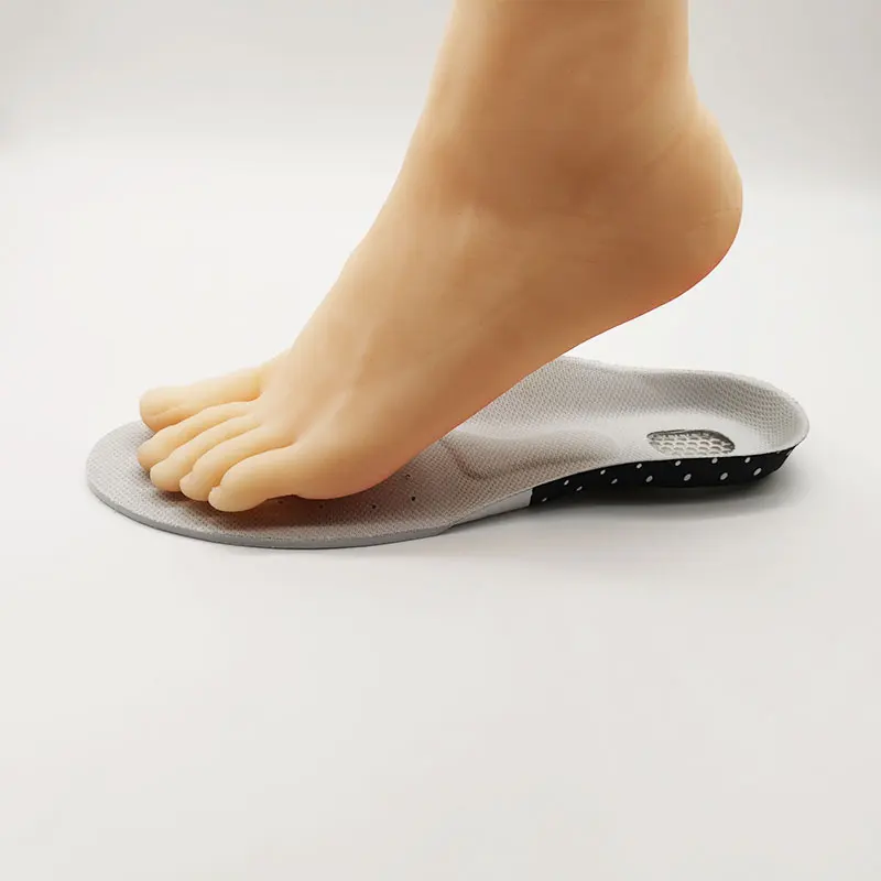 Спорт Бег силиконовые стельки для ног человек Для женщин для обуви подошва ортопедическая прокладка массируя амортизация поддержка свода