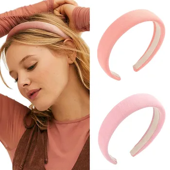 

LEVAO Knitted Thin-edged Headband Solid Hairbands Bezel Turban For Women Elegant Girls Hair Accessories Hair Band Head Hoop