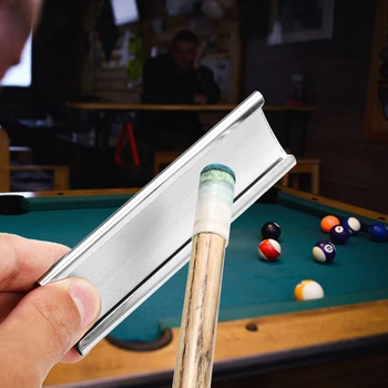 

Snooker Billiard Pool Stick Cue Tip Shaper Burnisher File Repair Tool Small Size Lightweight For Billiard Lover Steel Plastic