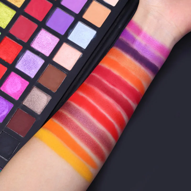 

High 40 Colors Eyeshadow Palette Makeup Matte Eyeshadow Cream Makeup Palette Shimmer Set Eye Shadow Tray KTC 66