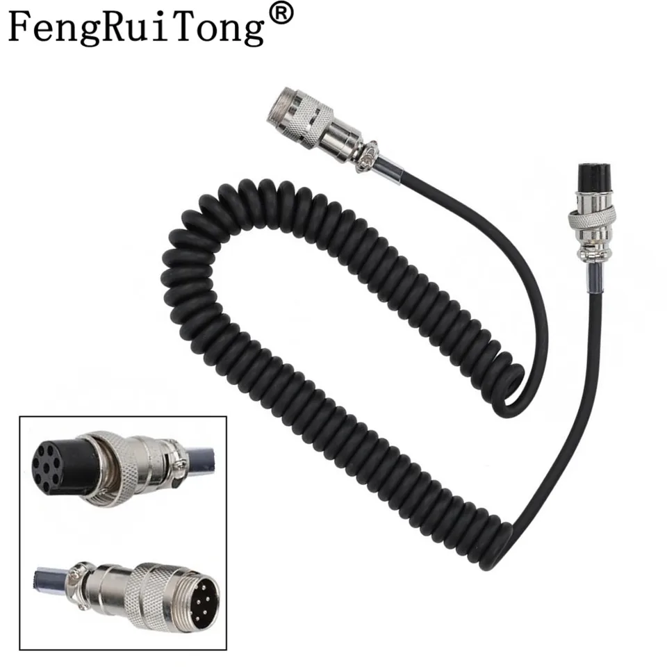 Cavo Prolunga 8 Pin Maschio-Femmina - Per Microfoni E Ricetrasmettitori, A Spirale - Foto 4