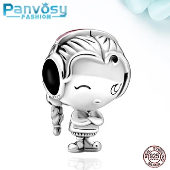 

2020 Fashion Girl Boy Bead 925 Sterling Silver Fit Women Charms Silver 925 Original Bracelets Charm Beads Jewelry Making DIY