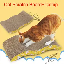 44x22 см большая Когтеточка для кошек из гофрированного картона шлифовальная тарелка лапа+ кошачья мята бумажный коврик игрушка для кошек скалолазание рама Скребок коврик