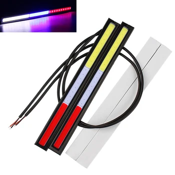 

1PC Cob Daytime Running Lights 17CM 28LED Super Lights LED Ultra-Thin Anti-Water 12V