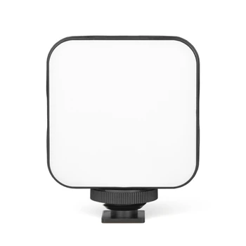 

LED Video Light 5W 6500K Photography Fill Light Dimmable Lamp 1/4 Screw Hole for Canon Nikon Sony DSLR Camera