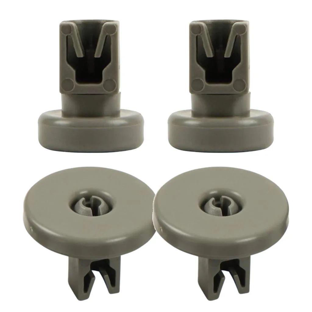 4Pcs Universal Dishwasher Upper & Lower Basket Wheel Roller for AEG Favorit