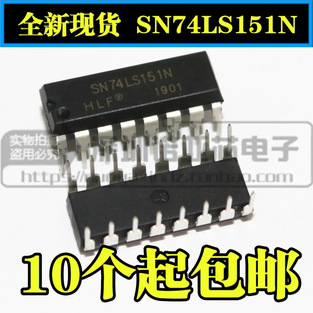 10 шт./лот Новинка SN74LS151N 74LS151 DIP-16 мультиплексор логических данных | Электроника