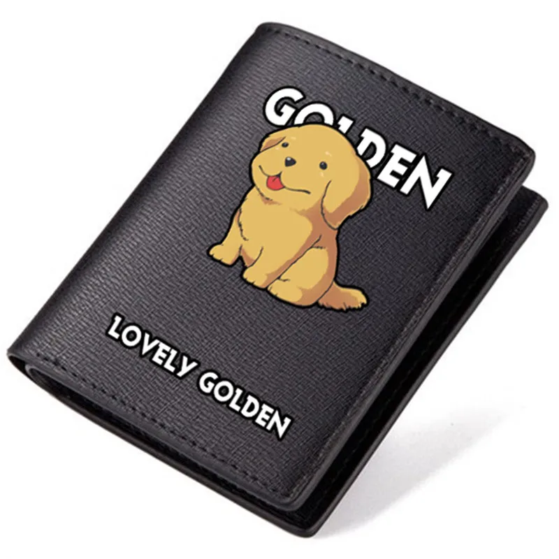 Высококачественный короткий кошелек из искусственной кожи Kawaii Doge Женский
