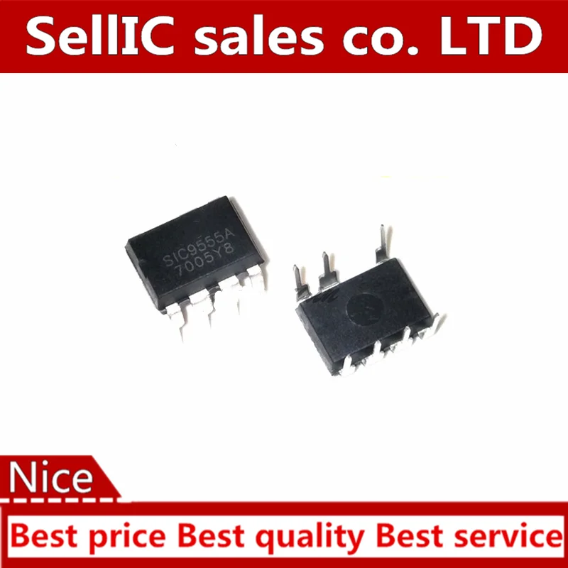 IC integraded SIC9555 SIC9555A светодиодный чип для освещения DIP7|Запасные части| |