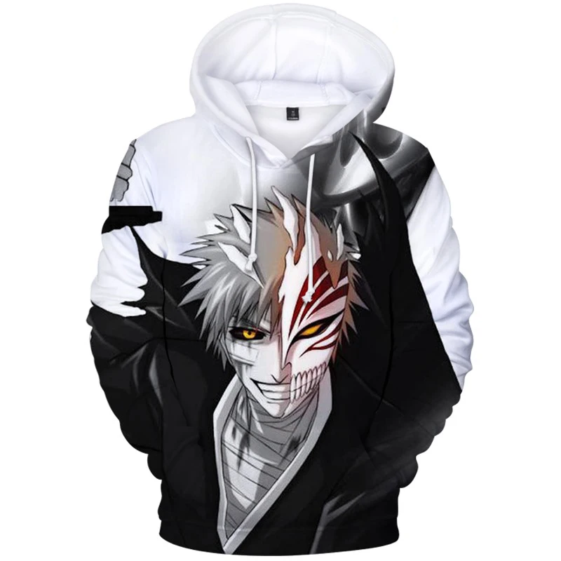 bleach hoodie anime