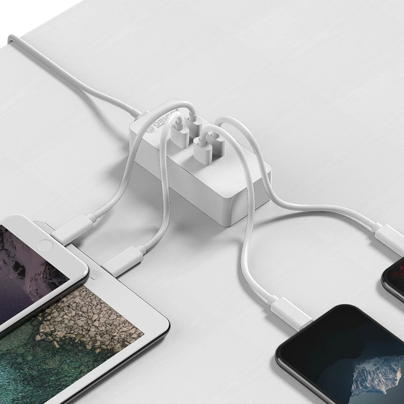 Зарядное устройство ORICO с 4 USB портами 20 Вт|usb charger|4 port usb chargerport charger |