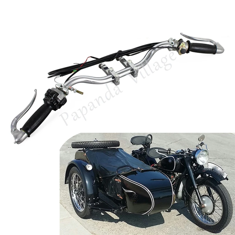 Рукоятка Рычага руля ручка монтаж в сборе для BMW M72 R12 R51 R75 K750 KS750 Dnepr Урал