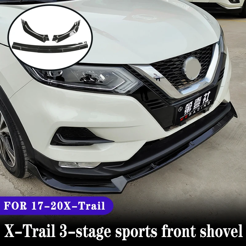 Applicable To Nissan X Trail Front Lip X Trail 17 18 19 Crash Proof Body Kit Body Kits Aliexpress