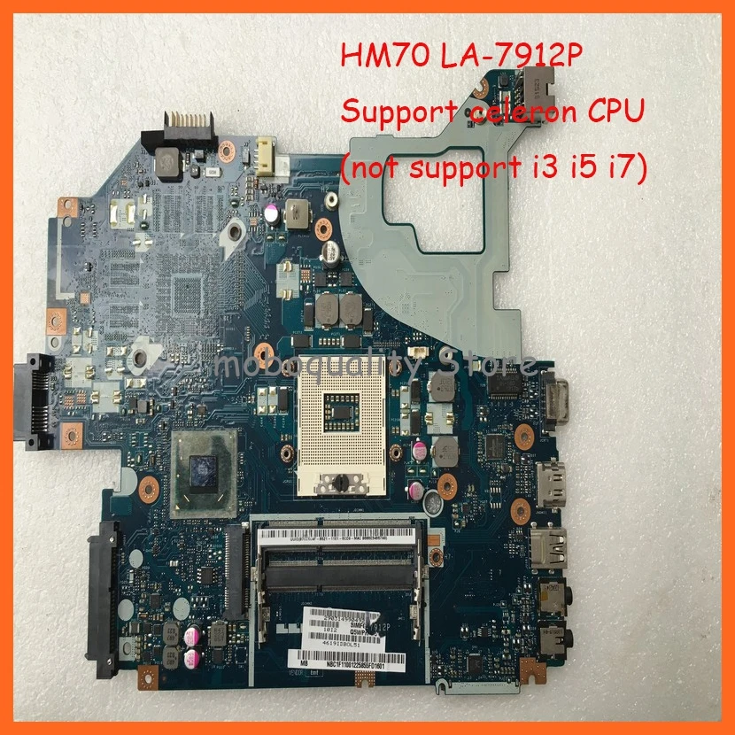 Материнская плата NBC1F11001 Q5WVH LA-7912P для ноутбука Acer aspire V3-571G E1-571G материнская HM70 DDR3