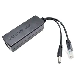 Répartiteur POE 48V à 12V, prolongateur de connecteurs POE, injecteur à 10/100M pour Hikvision 
