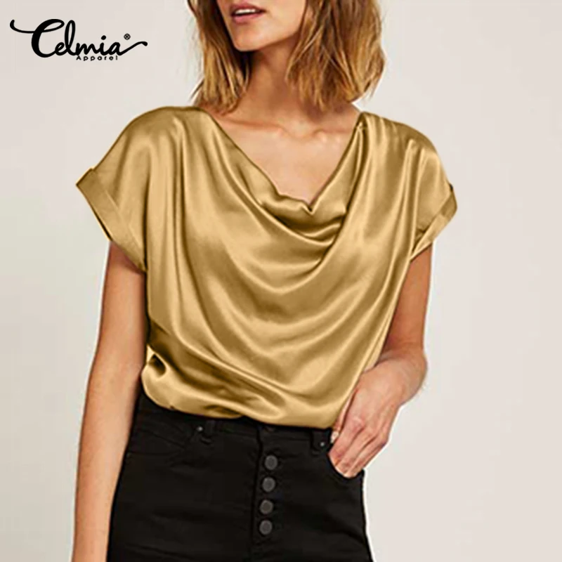 Celmia Women 2022 Elegant Satin Silk 
