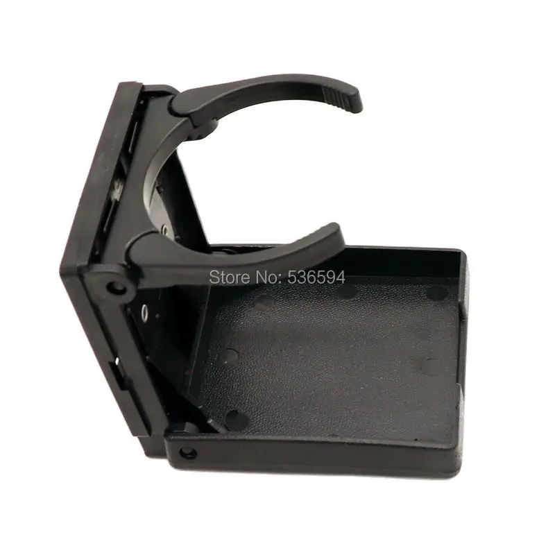 

2 PCS Good Quality Adjustable Folding Beverage Holders Black ABS Tea Cup Holder Drink Holders Tourist Automobile Drinkware Stand