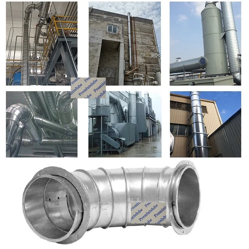 304 Stainless Steel Round Air Duct Collar Angle Flange