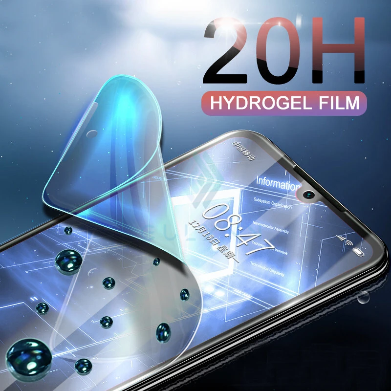 Гидрогелевая пленка 20H для Huawei P20 Lite P30 P40 Pro Nova 7 4 5 5i 5T 6 настоящая мягкая Защита