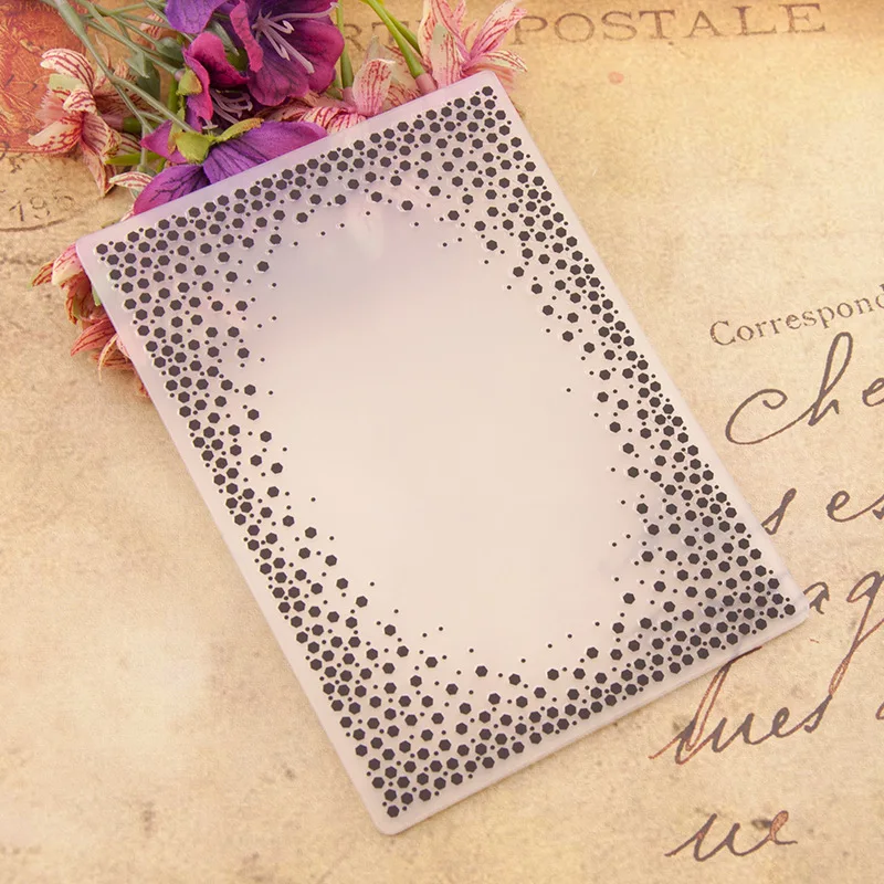 Origin print DIY Plastic Embossing Folders for DIY Scrapbooking Paper Craft/Card Making Decoration Supplies plastic embossing folder embossing folder