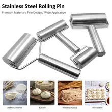 Нержавеющая сталь Скалка антипригарное тесто для теста ролик Для Выпечки Пиццы лапша печенье пирог инструменты для выпечки Кухонные аксессуары