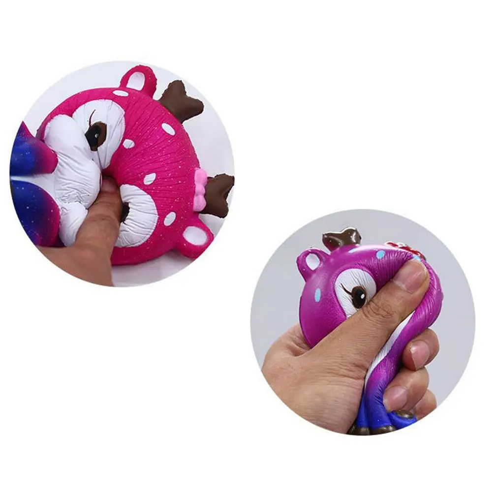 OCDAY Мини Kawaii мультфильм олень мягкое медленно поднимающаяся игрушка из полеуретана Ароматические снятие стресса креативная сжимаемая игрушка для детей взрослых Новинка Горячая