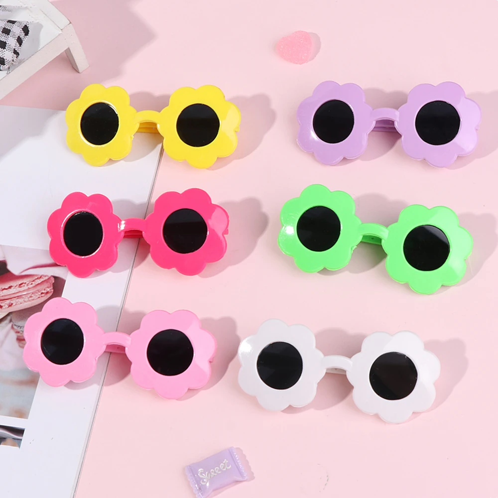 Plastic Sunflower Sunglasses for 60cm Dolls