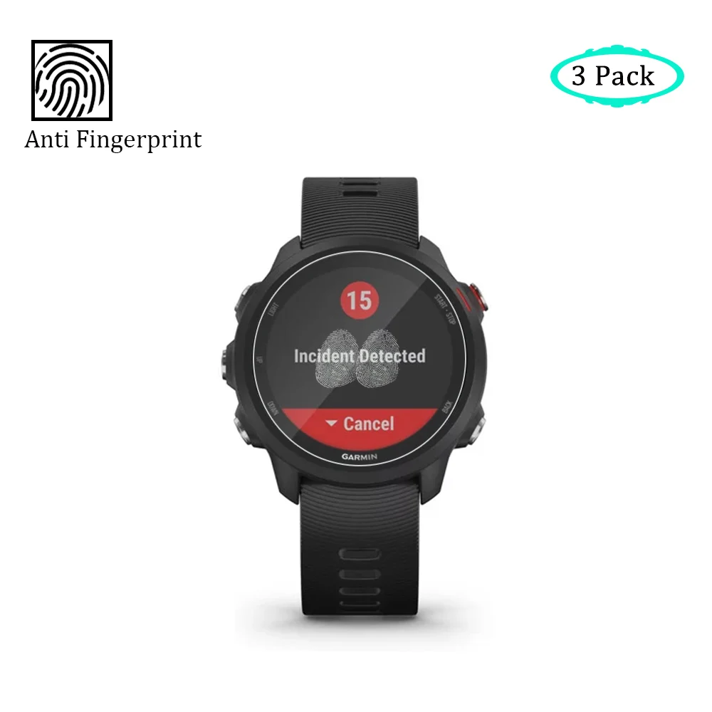 3 шт. для Garmin forerunner 245/245 музыка Smartwatch экран протектор 9H закаленное стекло Премиум протектор экрана пленка для часов