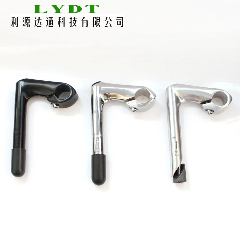 

Aluminum Gooseneck Stem Dead Coaster Retro Stand Pipe Leading Bicycle Goose Head 25.4/22.2 Retro Stem