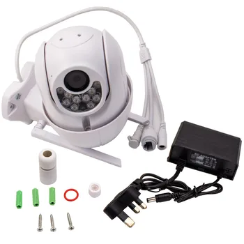 

1080P WIFI IP Camera WHITE Wireless Outdoor CCTV HD Home Security IR Cam V380