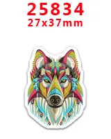 PR25834 30 шт./Плоская задняя часть полимерные персонажи мультфильмов diy украшения ремесла аксессуары DIY материалы ручной работы PR25657 - Цвет: PR25834
