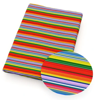 

David accessories 50*140cm Striped 100% Cotton Fabric for Sewing Dress Cloth Making DIY Cushion Cover,c12296