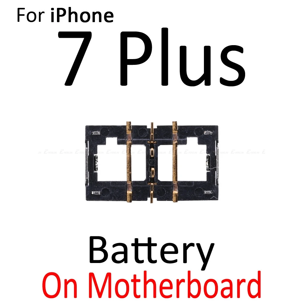 2 шт. встроенный FPC батарея Разъем контактный держатель для iPhone 7 8 Plus X XR XS Max на
