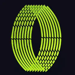 Bande autocollante réfléchissante pour roues et motos, pour Honda, Kawasaki Z750, Z800, YAMAHA 