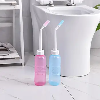 

Bathroom Portable 560ml Bidet for Toilet Handheld Personal Bidet Empty Bottle Childbirth Clean home improvement