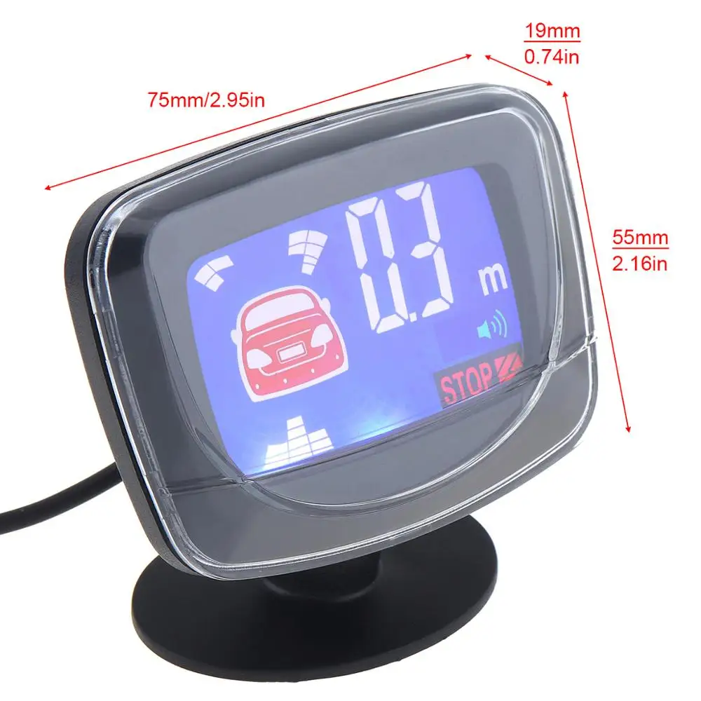 Parking Sensors Car Parking Sensors Radar System Sensor LCD Reverse