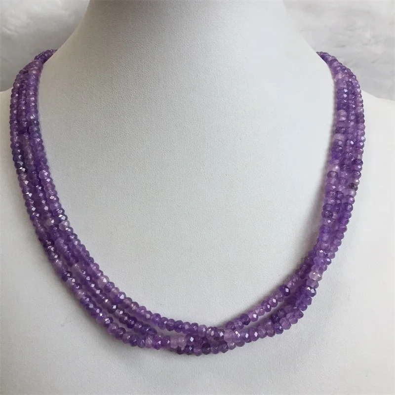 Emerald Jade Beaded Choker Necklace with Sapphire Accents