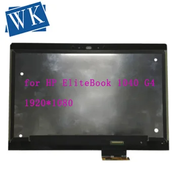 

14.0''LCD LED Touch Screen Digitizer Assembly M140NVF7 R0 fit for HP EliteBook 1040 G4 Laptop Lcd Assembly