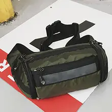 Портативная уличная дорожная Беговая велосипедная походная спортивная водонепроницаемая прочная поясная сумка модная хип-хоп стильная наплечная сумка-мессенджер